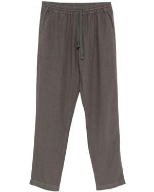 Fedeli Drawstring Elasticated Pants - Gray