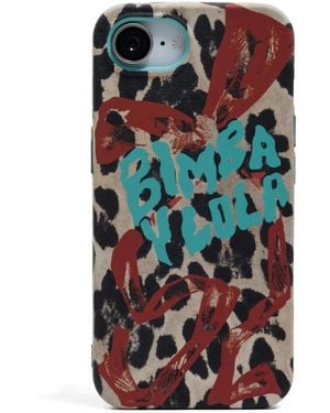 Bimba Y Lola Leopard-Print Iphone E Case - Natural