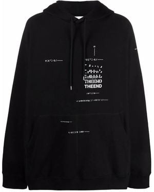 TAKAHIROMIYASHITA TheSoloist. Graphic-Print Hoodie - Black
