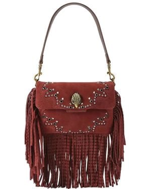 Kurt Geiger Oxford Fringe Shoulder Bag - Red