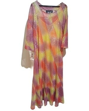 Irie Abito Con Paillettes - Giallo