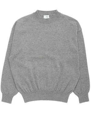 HERILL Ribbed-Trim Cashmere Sweater - Gray