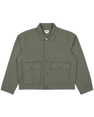 Obey Front-Pocket Jacket - Green