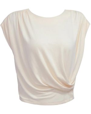 Pink Filosofy Matthiola T-Shirt - Weiß