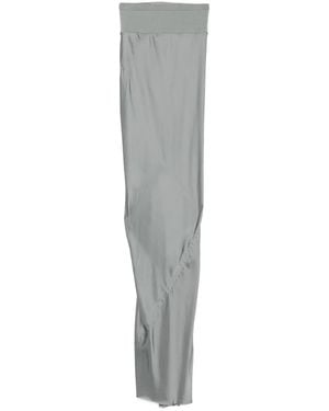 Rick Owens リブウエストバンド スカート - グレー