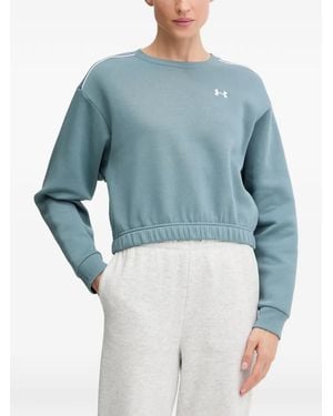 Under Armour Ribbed Trim Long-Sleeved Top - Blue