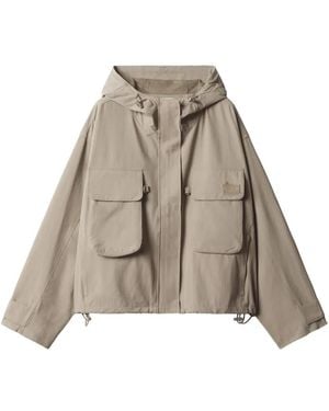 Maison Kitsuné Veste À Capuche - Natural