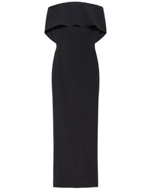 Aniye By Off-Shoulder Slit-Detail Maxi Dress - Black