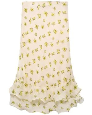Dorothee Schumacher Airy Daydream Midi Skirt - White