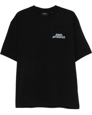 Axel Arigato Soren T-Shirt mit Logo - Schwarz