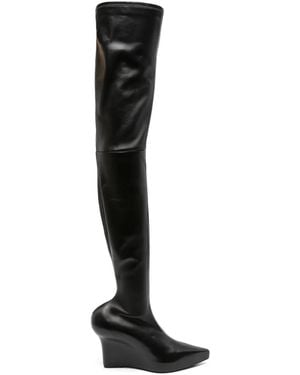 Givenchy Leren Laarzen - Zwart