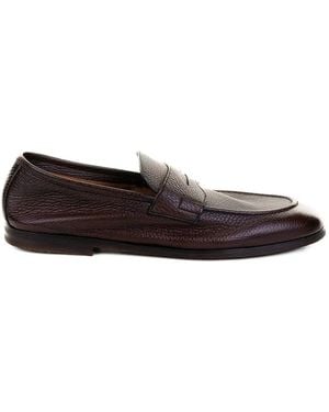Neil Barrett Leather Loafers - White