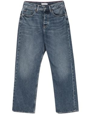 Tommy Hilfiger Jeans Dritti A Vita Media - Blu