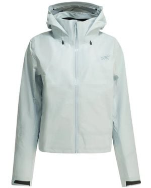 Arc'teryx Veste Crop À Capuche - Blue