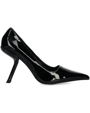 Jeffrey Campbell 100 Mm Pumps Met Sculpturale Hak En Puntige Neus - Zwart