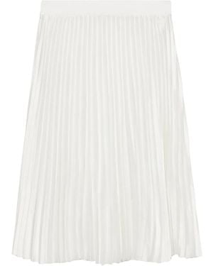 Lacoste Rok Met Geborduurd Logo - Wit