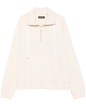 Marc O' Polo ハーフジップ スウェットシャツ - ホワイト