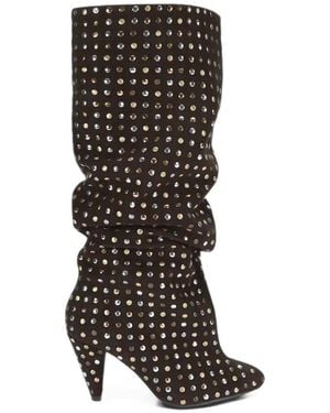 Kurt Geiger Lambeth Boots Slouchy - Black