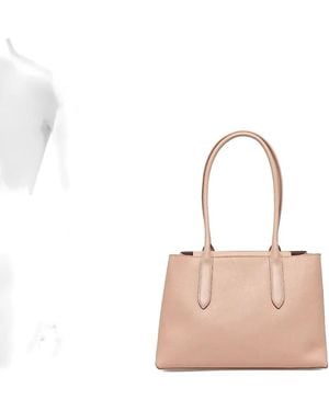 Furla Leather Top-Handle Tote Bag - Pink