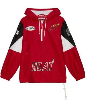 Mitchell & Ness Giacca Nba Heat - Rosso