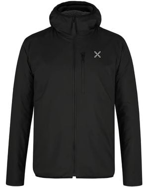 Montura Hooded zip-fastening sweater - Negro
