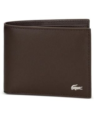 Lacoste Fitzgerald Billfold Wallet - Brown