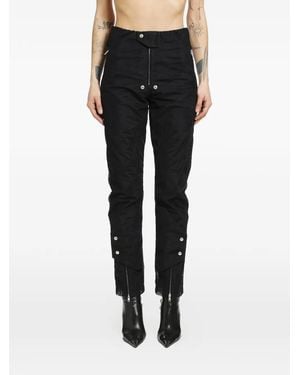 Rick Owens Zip Pants - Black
