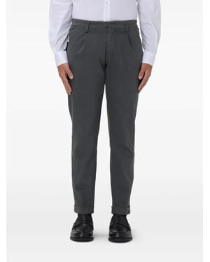 Fay Pleated Trousers - Grey