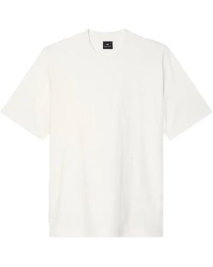Paul Smith Logo-Print Cotton T-Shirt - White