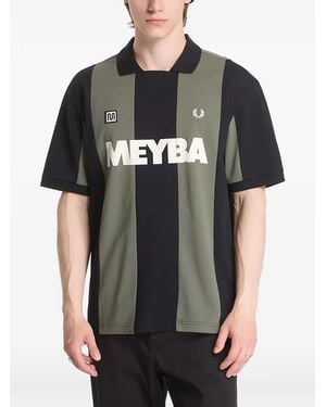 Fred Perry Meyba Striped T-Shirt - Black