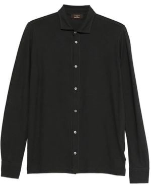 Zanone Buttoned Shirt - Black