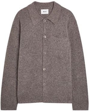 NN07 Jonas Buttoned Cardigan - Brown