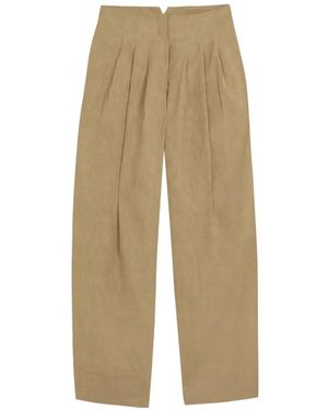 Cortana Odel Pleated Pants - Natural