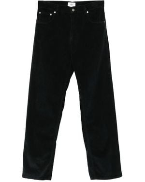 Haikure Pantaloni A Coste - Nero