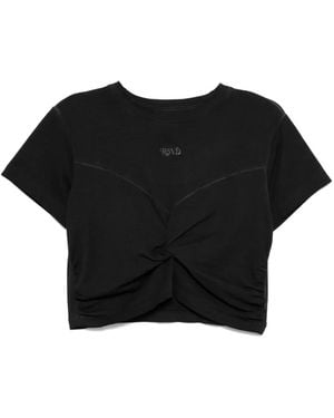 Izzue Knitted T-Shiet - Black
