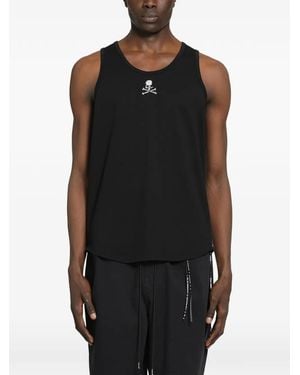 MASTERMIND WORLD Débardeur À Détail Tête De Mort - Noir