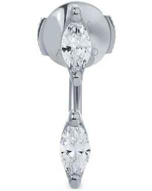 Anita Ko Orbit Marquise Diamond Earrings - Blue