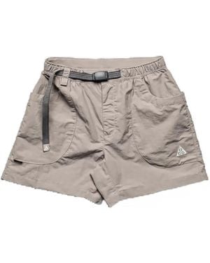 Nike Acg Dolomiti Belted Shorts - Natural