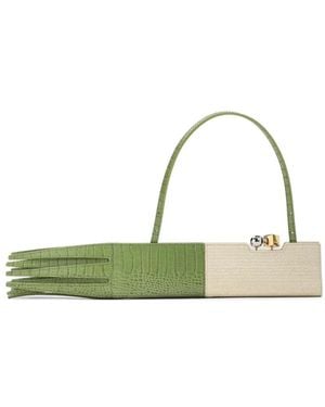 Jacquemus The Poirethestaneu Clutch Handbag - Green