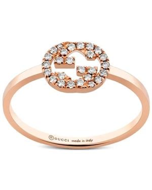Gucci Interlocking Ring - Pink