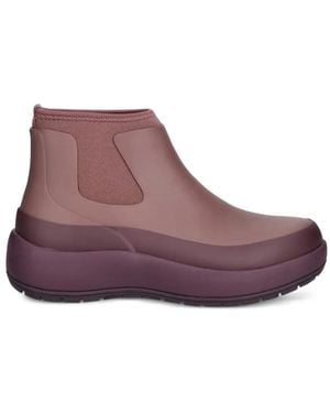 Rains The Dry Boot W Chunky Ankle Boots - Purple