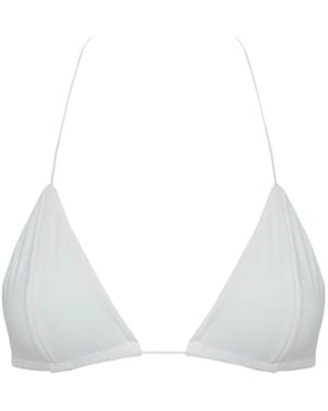 Myra Swim Sofia Triangle Bikini Top - White