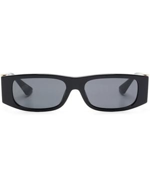 Versace Medusa-Plaque Sunglasses - Grey