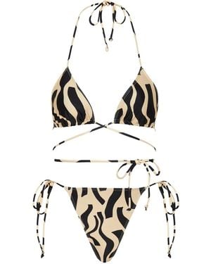 Faithfull the Brand Marzia Bikini Top & Nomi Bikini Bottoms - White