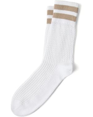 Brunello Cucinelli Opengebreide Rok - Wit