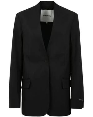Herskind Clarissa Tie-Waist Blazer - Black