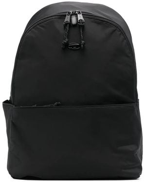 DIESEL Logo-Plaque Backpack - Black