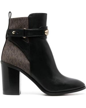 MICHAEL Michael Kors Darcy Heeled Bootie - Black