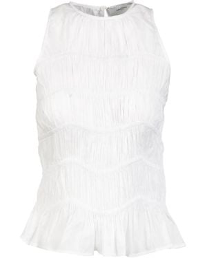 Merlette Josette Ruffled Tank Top - White