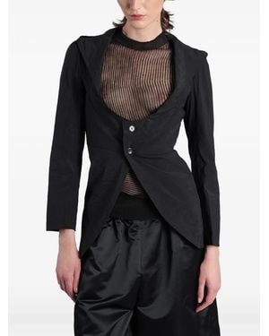 Junya Watanabe Cut-Out Tailored Jacket - Black